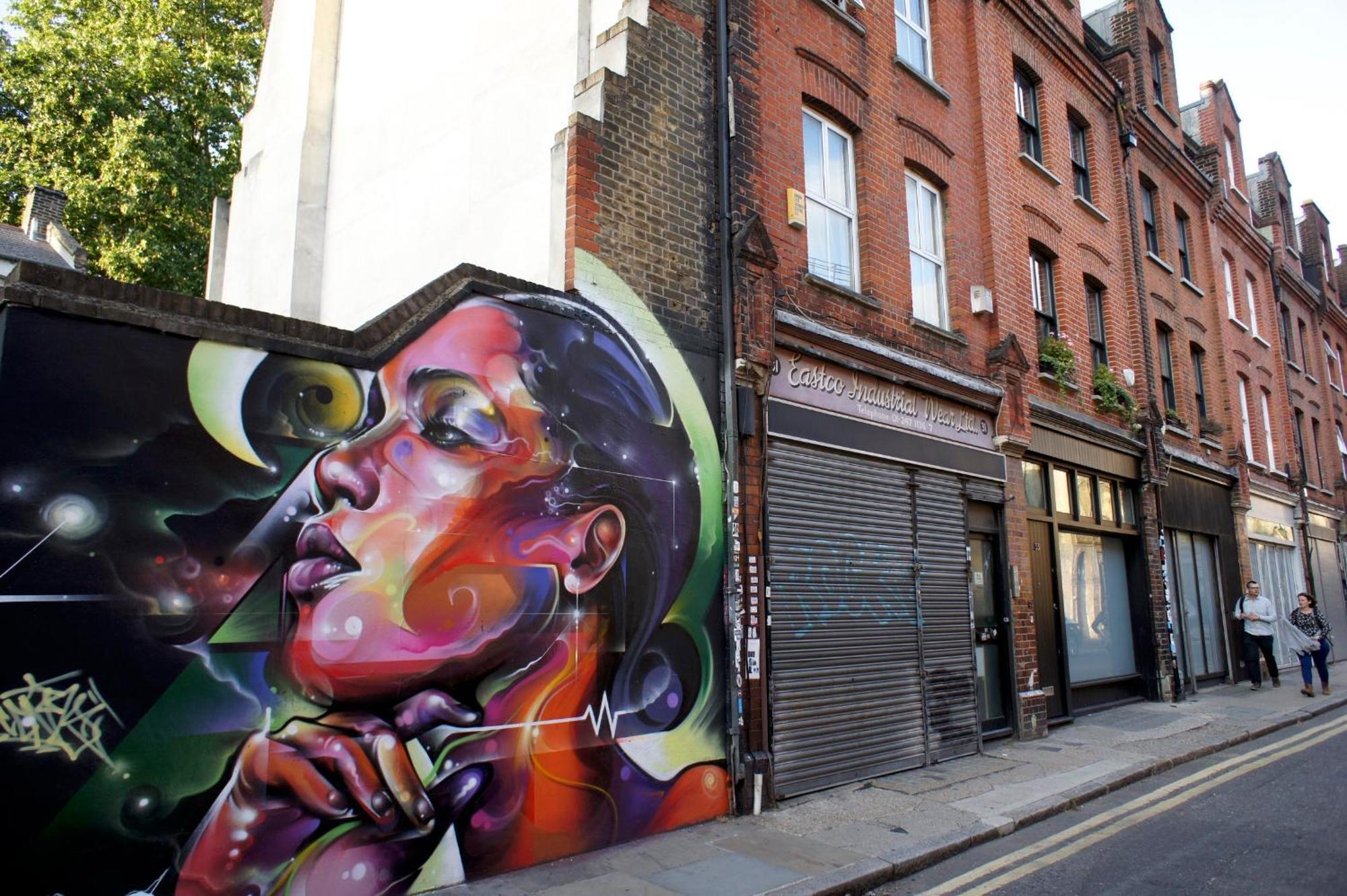 Brick Lane Studios Londen Buitenkant foto